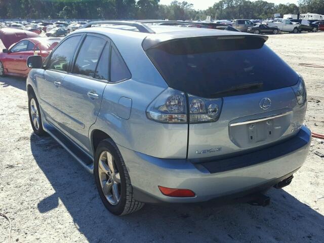 JTJGA31U540011111 - 2004 LEXUS RX 330 BLUE photo 3