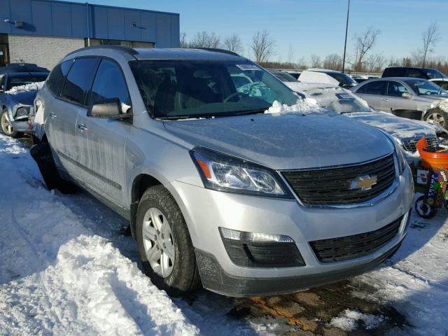 1GNKRFED0HJ306366 - 2017 CHEVROLET TRAVERSE L SILVER photo 1