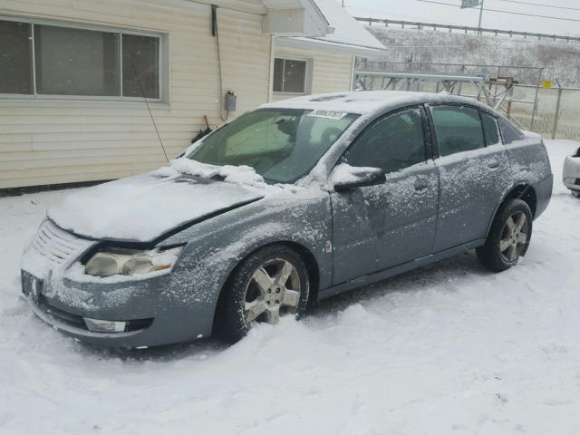 1G8AL58F17Z170806 - 2007 SATURN ION LEVEL GRAY photo 2