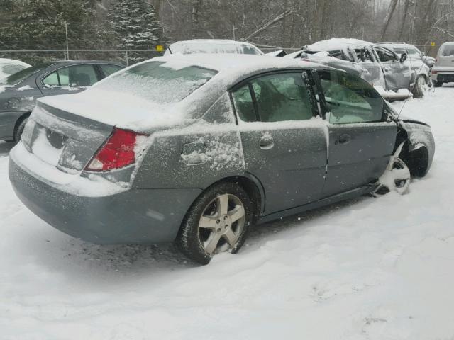 1G8AL58F17Z170806 - 2007 SATURN ION LEVEL GRAY photo 4