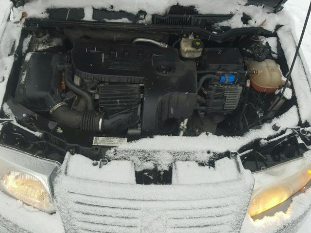 1G8AL58F17Z170806 - 2007 SATURN ION LEVEL GRAY photo 7