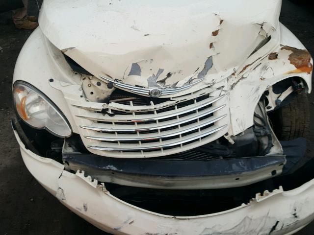 3A8FY68B77T613430 - 2007 CHRYSLER PT CRUISER WHITE photo 9