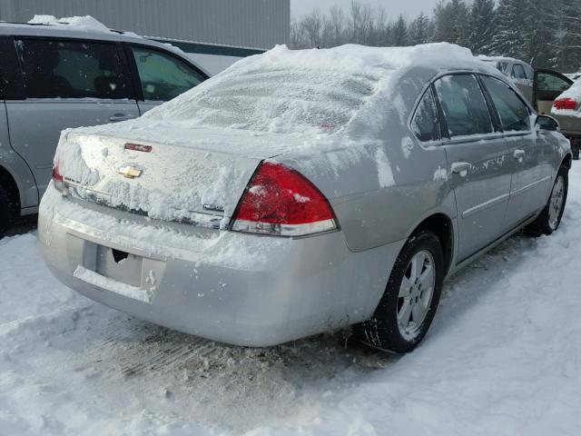 2G1WT58K579118400 - 2007 CHEVROLET IMPALA LT GRAY photo 4