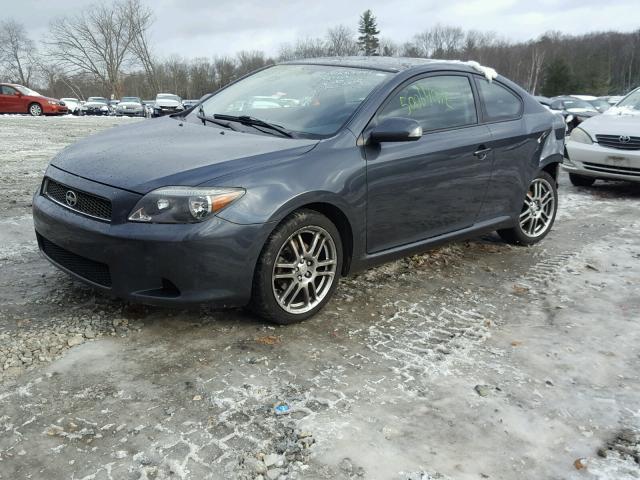 JTKDE177870177698 - 2007 TOYOTA SCION TC GRAY photo 2