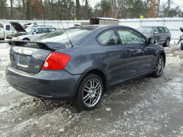 JTKDE177870177698 - 2007 TOYOTA SCION TC GRAY photo 4