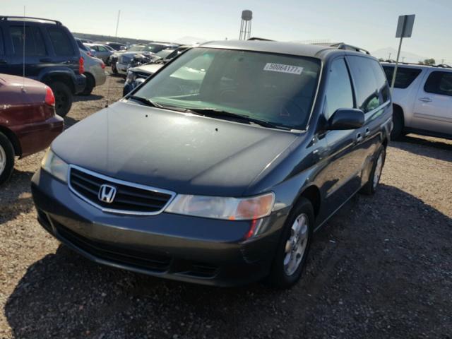 5FNRL18683B111110 - 2003 HONDA ODYSSEY EX GRAY photo 2