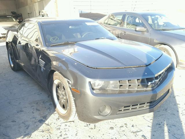 2G1FE1E35D9199894 - 2013 CHEVROLET CAMARO LS GRAY photo 1