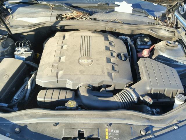 2G1FE1E35D9199894 - 2013 CHEVROLET CAMARO LS GRAY photo 7