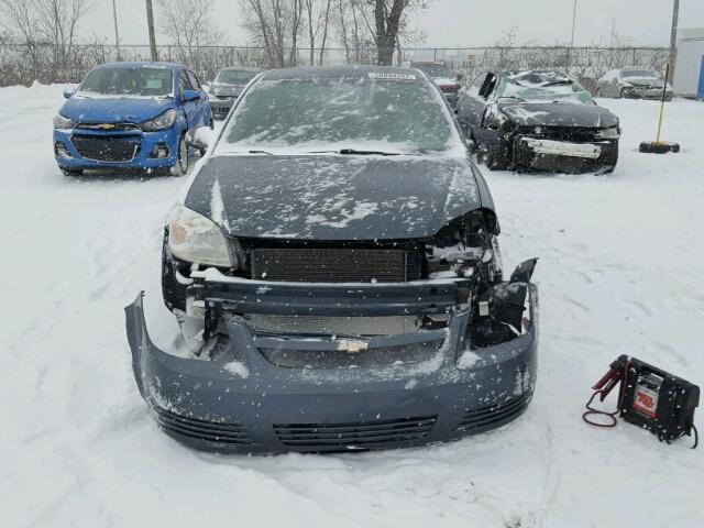 1G1AJ52F057669957 - 2005 CHEVROLET COBALT GRAY photo 9