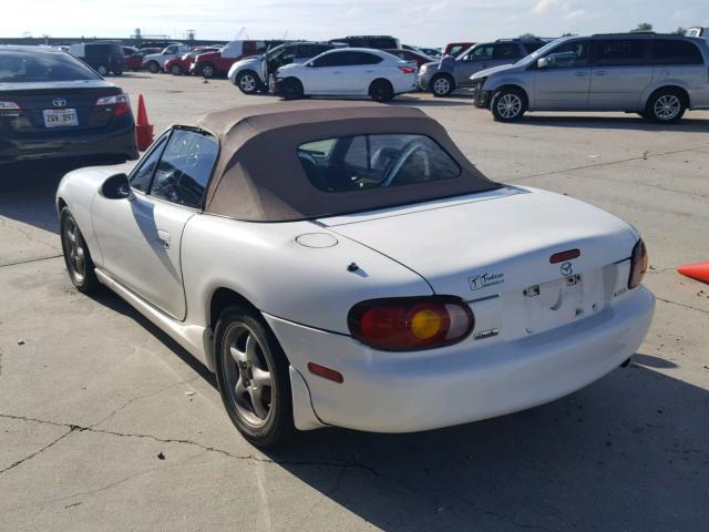 JM1NB3536Y0143308 - 2000 MAZDA MX-5 MIATA WHITE photo 3