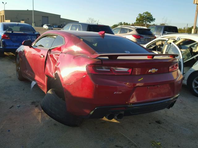 1G1FG1R73G0165541 - 2016 CHEVROLET CAMARO SS Rojo foto 3