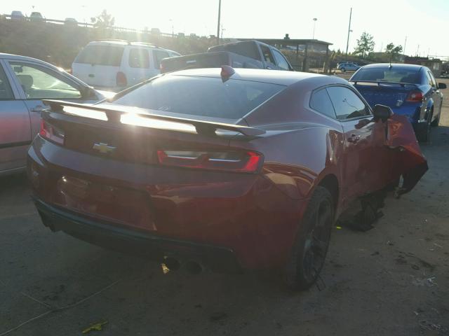 1G1FG1R73G0165541 - 2016 CHEVROLET CAMARO SS Rojo foto 4