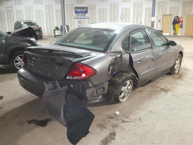 1FAFP53284A192211 - 2004 FORD TAURUS SE GRAY photo 4