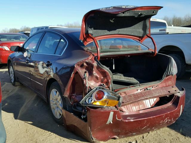 1N4AL2APXBN454822 - 2011 NISSAN ALTIMA BAS MAROON photo 3