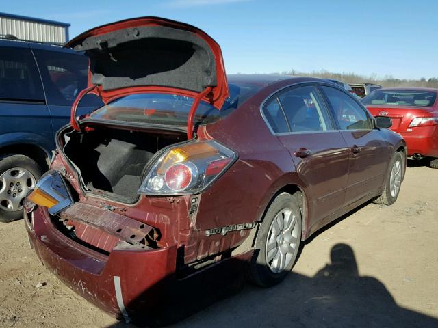 1N4AL2APXBN454822 - 2011 NISSAN ALTIMA BAS MAROON photo 4