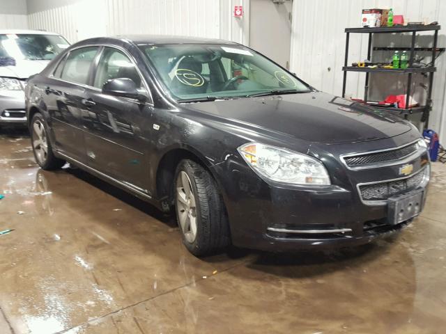 1G1ZJ57B384231786 - 2008 CHEVROLET MALIBU 2LT BLACK photo 1