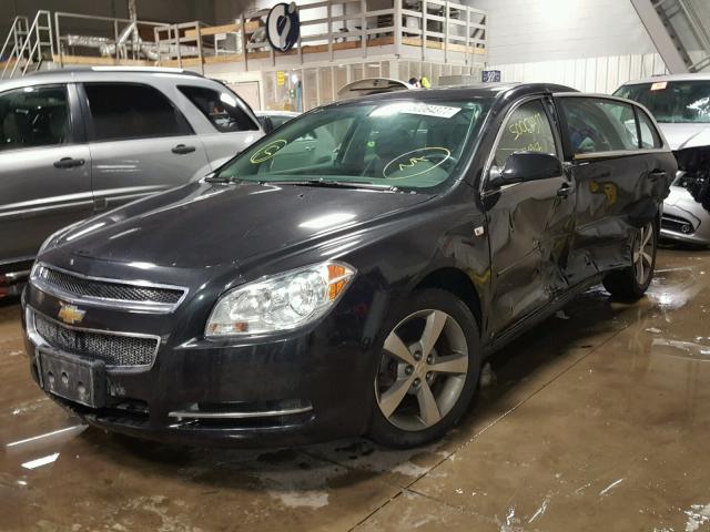 1G1ZJ57B384231786 - 2008 CHEVROLET MALIBU 2LT BLACK photo 2