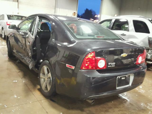 1G1ZJ57B384231786 - 2008 CHEVROLET MALIBU 2LT BLACK photo 3