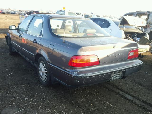 JH4KA7668RC008044 - 1994 ACURA LEGEND L GRAY photo 3