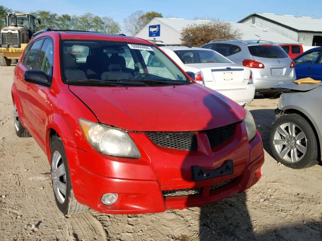 5Y2SL62813Z472858 - 2003 PONTIAC VIBE RED photo 1