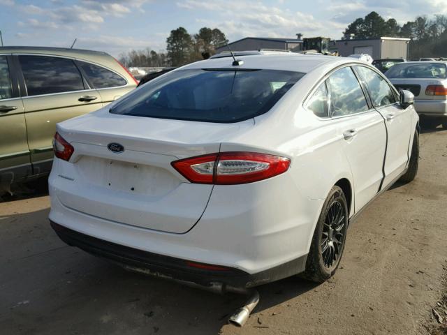 1FA6P0G78E5370024 - 2014 FORD FUSION S WHITE photo 4