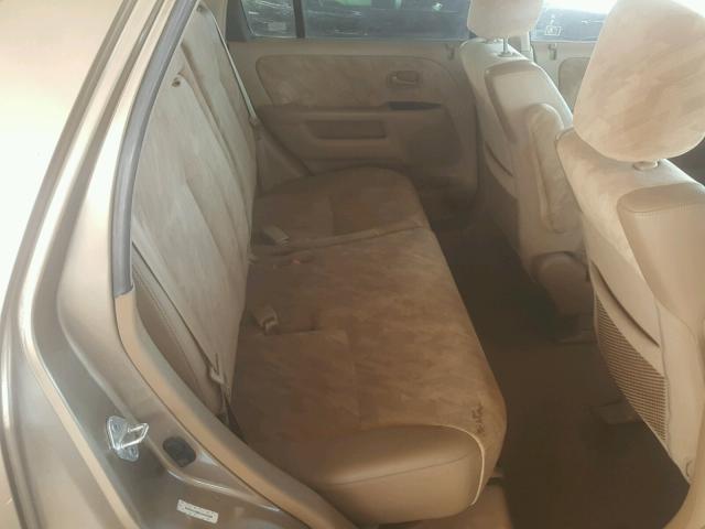 SHSRD78884U242386 - 2004 HONDA CR-V EX BEIGE photo 6