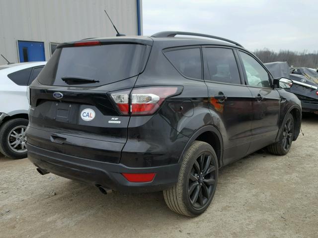 1FMCU0GD2HUC08987 - 2017 FORD ESCAPE SE BLACK photo 4