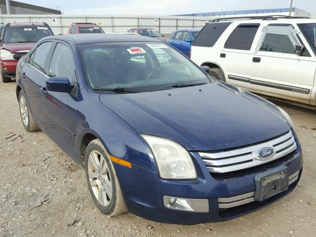 3FAHP08Z97R114726 - 2007 FORD FUSION SEL BLUE photo 1