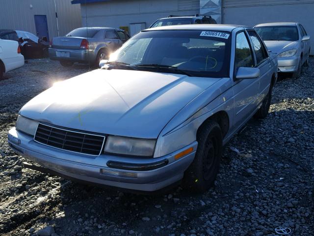 1G1LD55M9SY113100 - 1995 CHEVROLET CORSICA GRAY photo 2