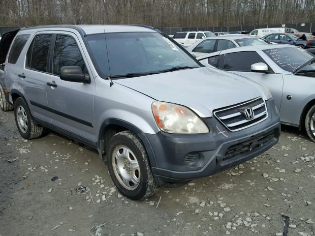 SHSRD78566U438013 - 2006 HONDA CR-V LX SILVER photo 1