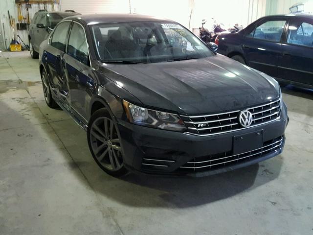 1VWDT7A33HC077821 - 2017 VOLKSWAGEN PASSAT R-L BLACK photo 1