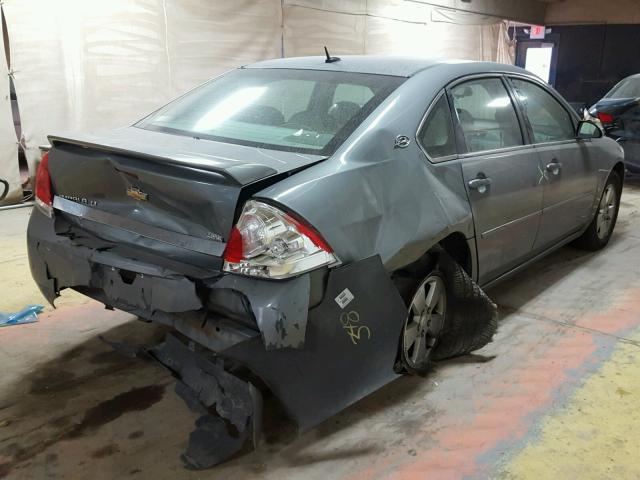 2G1WT58K789241813 - 2008 CHEVROLET IMPALA LT SILVER photo 4