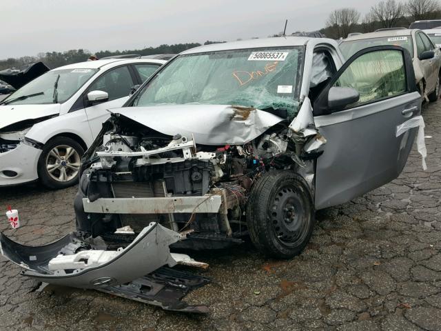 JTNJJXB0XCJ018880 - 2012 TOYOTA SCION IQ GRAY photo 2