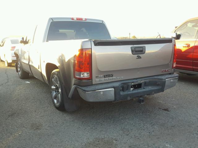 3GTEC23039G192852 - 2009 GMC SIERRA C15 GRAY photo 3