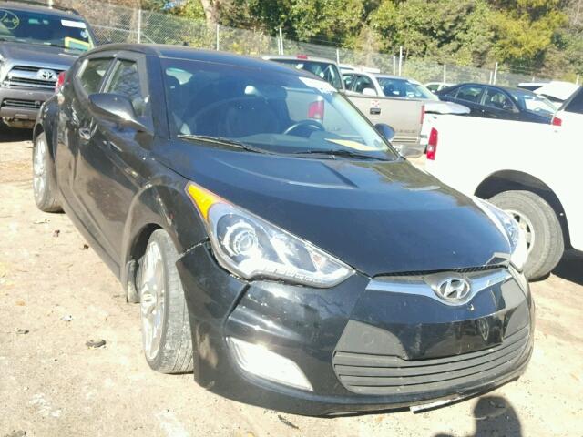 KMHTC6AD9FU219593 - 2015 HYUNDAI VELOSTER B BLACK photo 1