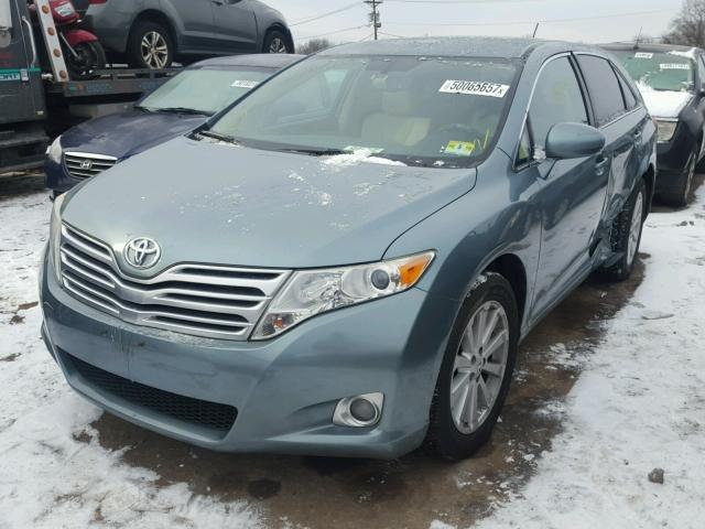 4T3BA3BB7BU023263 - 2011 TOYOTA VENZA BASE GREEN photo 2