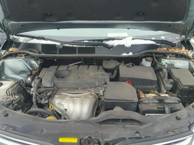 4T3BA3BB7BU023263 - 2011 TOYOTA VENZA BASE GREEN photo 7