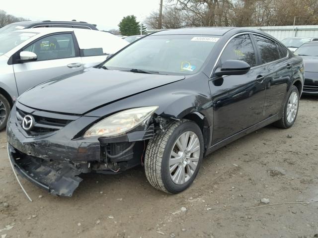 1YVHZ8CH8A5M54343 - 2010 MAZDA 6 I BLACK photo 2