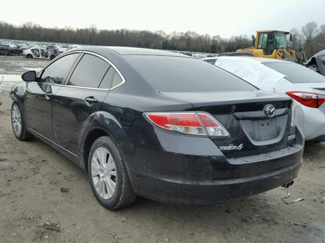 1YVHZ8CH8A5M54343 - 2010 MAZDA 6 I BLACK photo 3