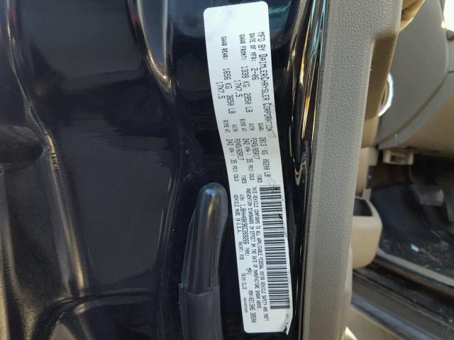 1J8HH48K96C269266 - 2006 JEEP COMMANDER BLACK photo 10