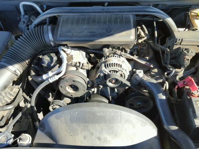 1J8HH48K96C269266 - 2006 JEEP COMMANDER BLACK photo 7