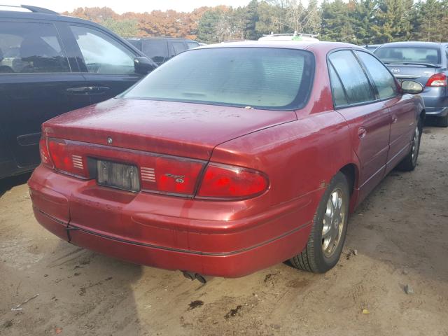 2G4WB52K2W1532178 - 1998 BUICK REGAL LS RED photo 4