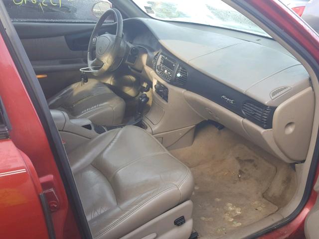 2G4WB52K2W1532178 - 1998 BUICK REGAL LS RED photo 5