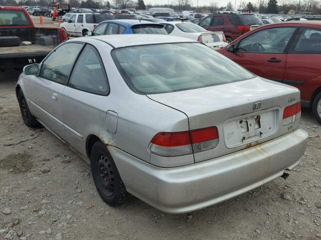 1HGEJ8249XL049225 - 1999 HONDA CIVIC EX SILVER photo 3