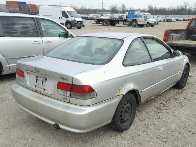 1HGEJ8249XL049225 - 1999 HONDA CIVIC EX SILVER photo 4