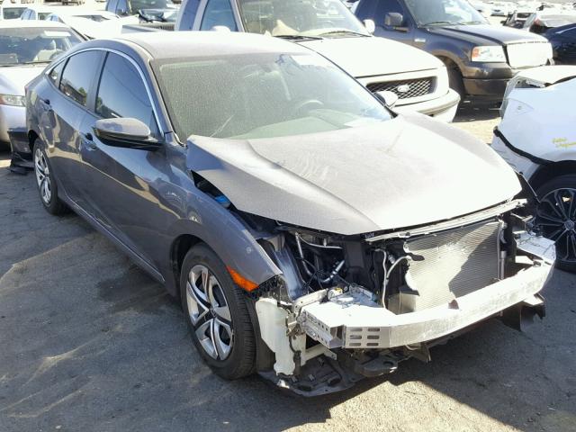 2HGFC2F54GH534142 - 2016 HONDA CIVIC LX CHARCOAL photo 1