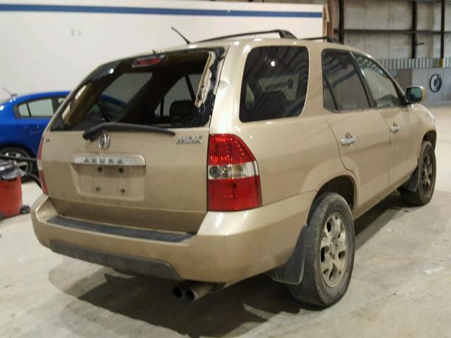 2HNYD18661H517901 - 2001 ACURA MDX TOURIN BEIGE photo 4