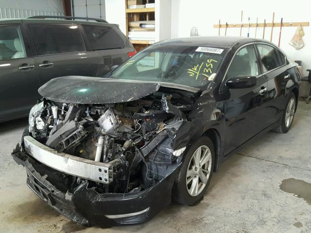 1N4AL3APXDN491359 - 2013 NISSAN ALTIMA BLACK photo 2