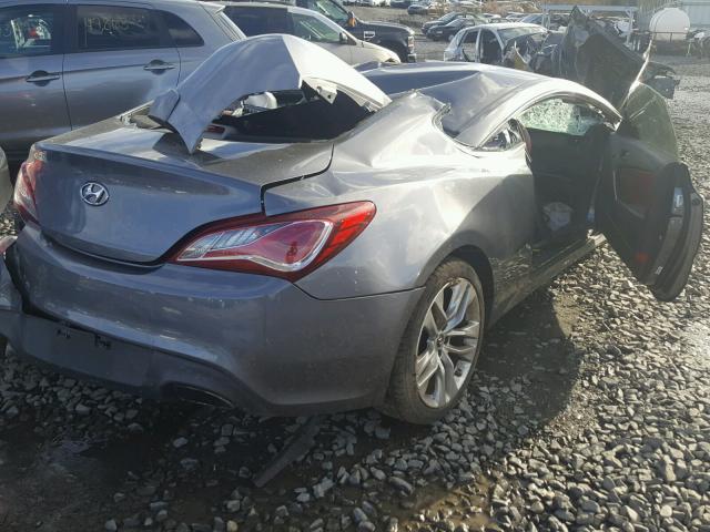 KMHHU6KJ6DU108925 - 2013 HYUNDAI GENESIS CO SILVER photo 4