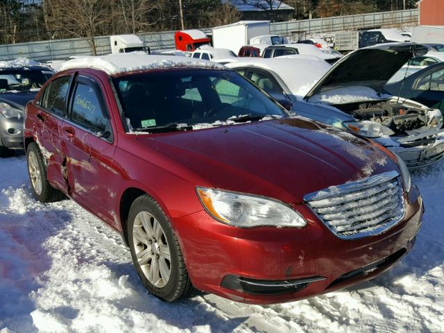 1C3CCBBB2CN213381 - 2012 CHRYSLER 200 TOURIN RED photo 1